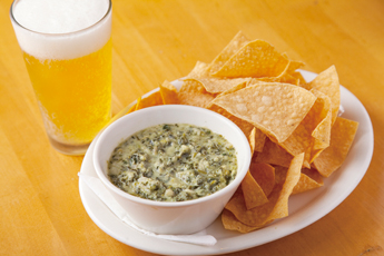 �ق���񑐂ƃA�[�e�B�`���[�N�̃f�B�b�v�@Spinach Artichoke Dip �@$11.99 