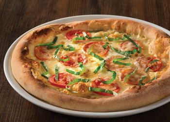 �`�[�Y�T��ނƃg�}�g�̃s�U�@FIVE CHEESE & FRESH TOMATO�@$13.99