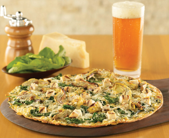 �A�[�e�B�`���[�N�Ƃق���񑐂̃s�U �@Roasted Artichoke & Spinach�@$15.99